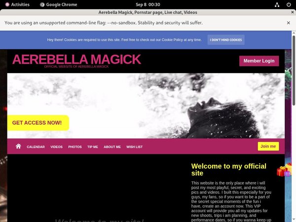 Aerebella Magick Hacked Account
