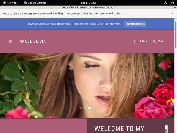 Angelolivia.modelcentro.com Offer Paypal