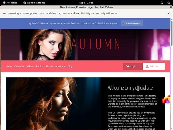 Autumn.demo.modelcentro.com Premium Free Account