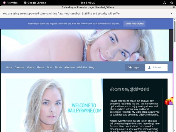 Baileyrayne.com Filme