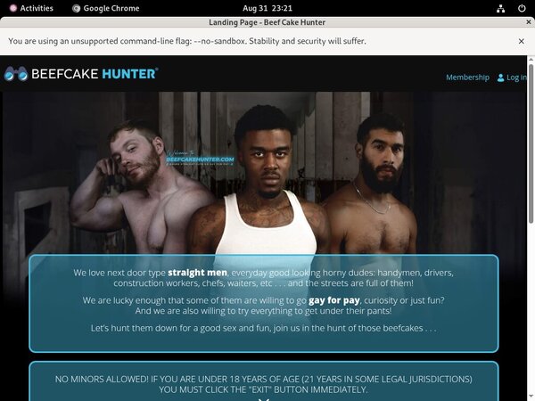 Beef Cake Hunter Fuck