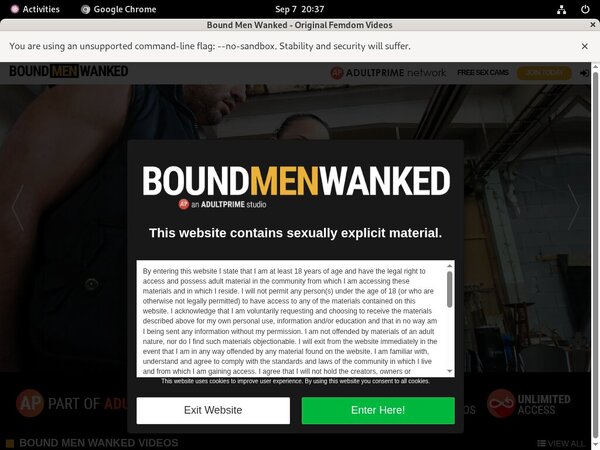 Boundmenwanked Free Sign Up