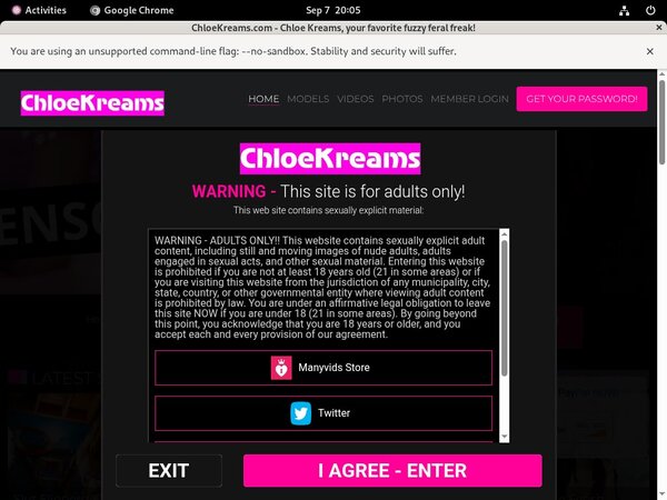 Chloe Kreams Xxx Video
