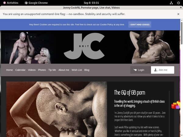 Cockfill Jonny Login Password