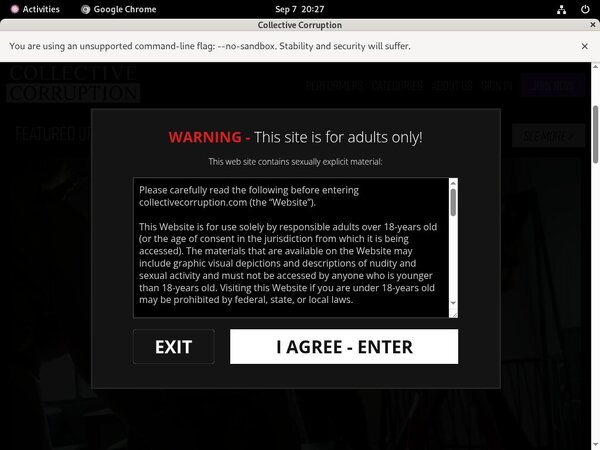 Collective Corruption Premium Logins