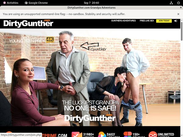 Dirty Gunther Verotel Discount
