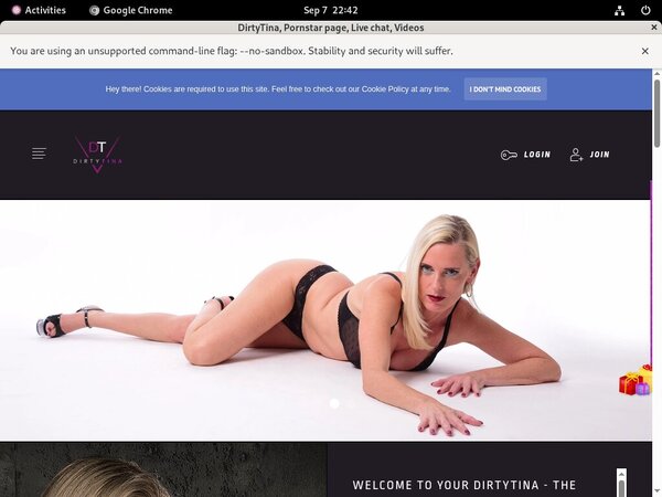 DirtyTina Join Via Paypal