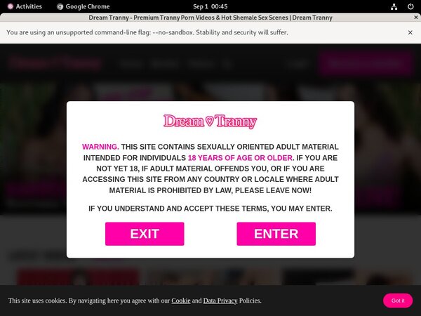 Discount Dream Tranny Price