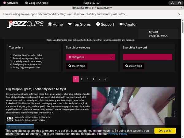 Discount Yezzclips.com Account