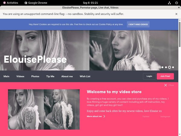 Elouiseplease Free Login