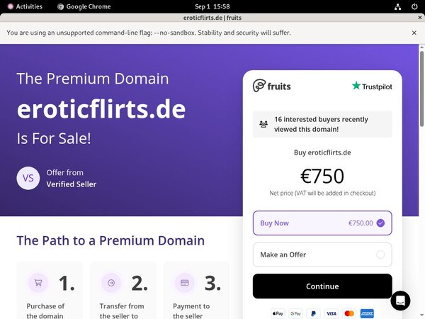 Eroticflirts.de Mobile Account