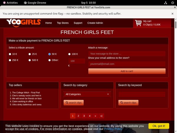 FRENCH GIRLS FEET Family