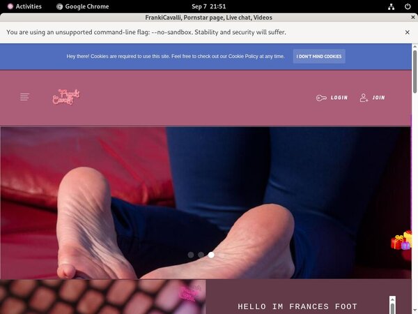 FrankiCavalli Mobile Accounts