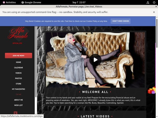 Free AlfaFemale Account Login