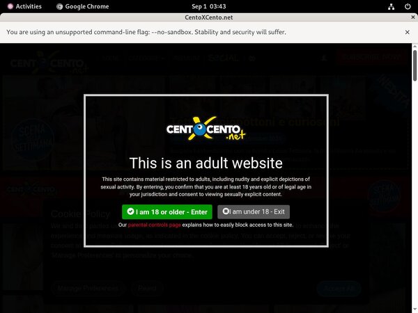 Free Centoxcento Trial Discount