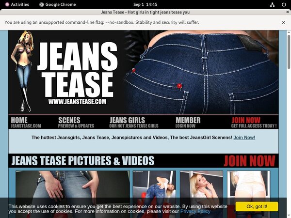 Free Jeans Tease Accs