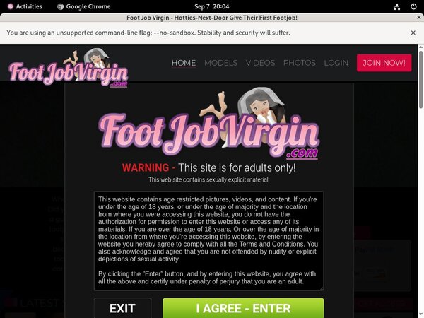 Free Logins Com Footjobvirgin
