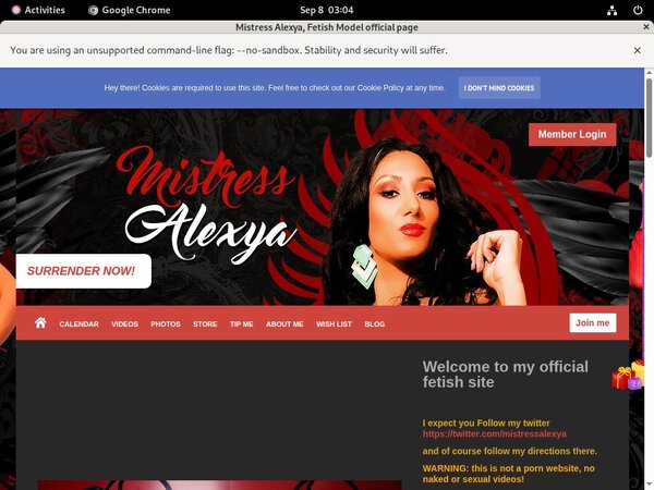 Free MistressAlexya Porn Accounts