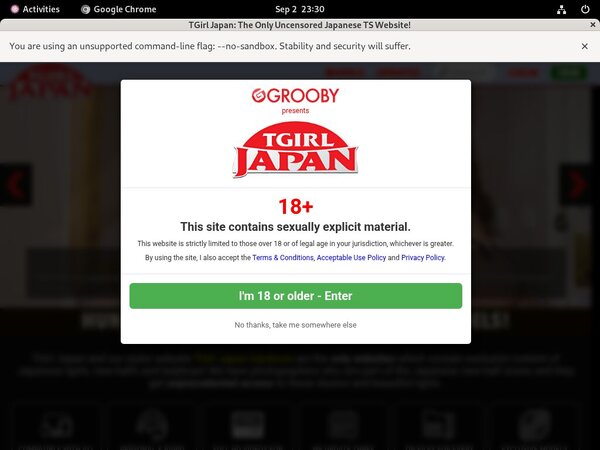Free Tgirljapan.com Membership