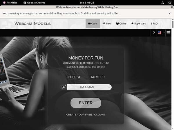 Free Webcam Models Logins 2018