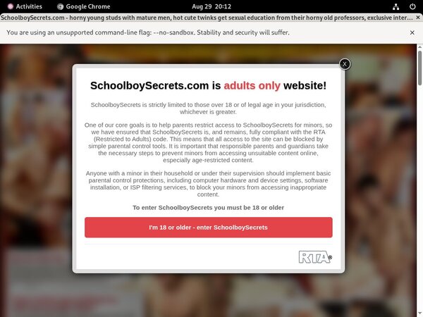 Freies Schoolboysecrets.com