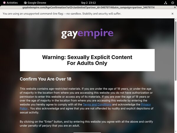 Gay Empire Unlimited Membership Discount
