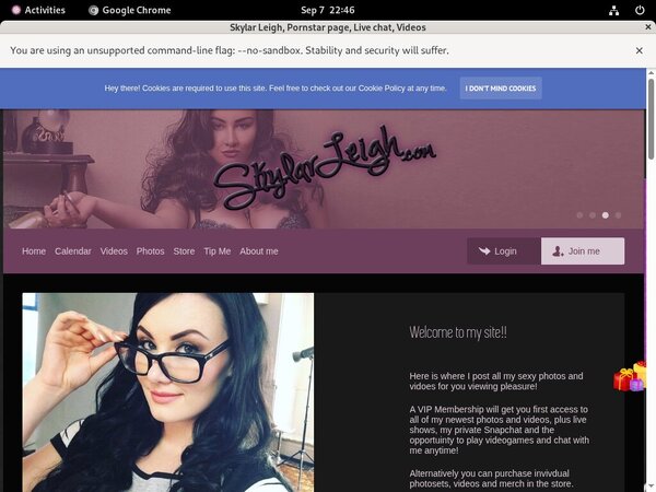 Get Into Skylar Leigh Free