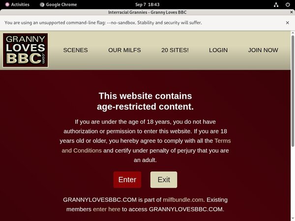 Granny Loves BBC Page