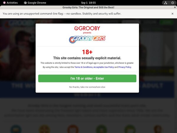 Grooby Girls Get A Password