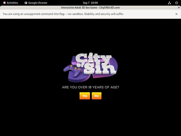How To Get Free City Of Sin 3D Account