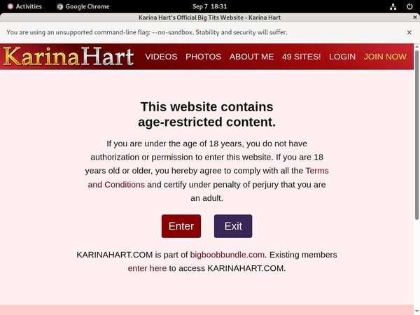 Karina Hart Discount Member