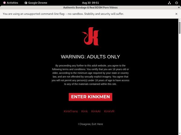 Kinkmen.com With Canadian Dollars