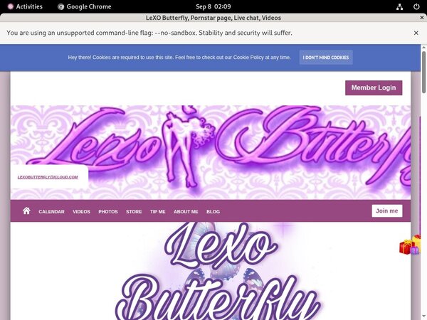 Lexobutterflyxxx.com Buy Tokens