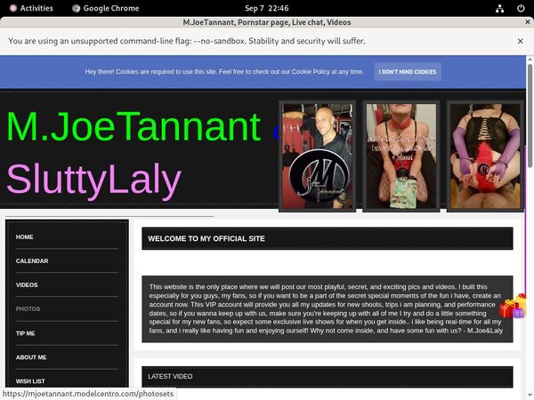 M.JoeTannant Alternative Payment