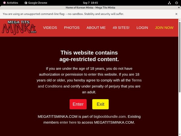 Megatitsminka Trial Login
