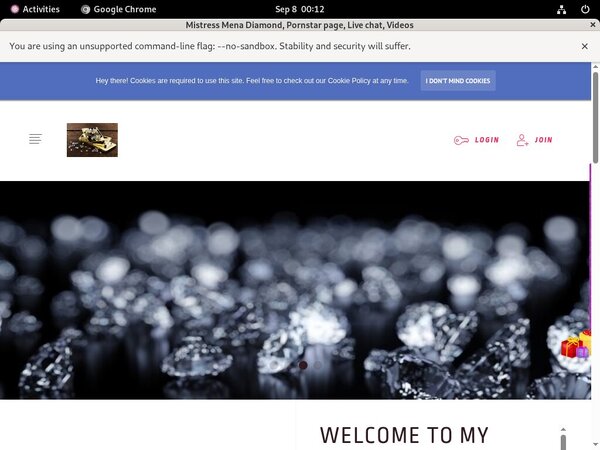 Mistress Mena Diamond Free Tour