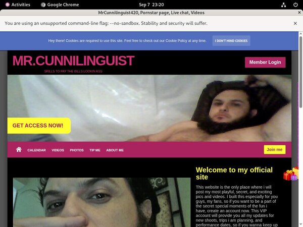 MrCunnilinguist420 Male Pornstars