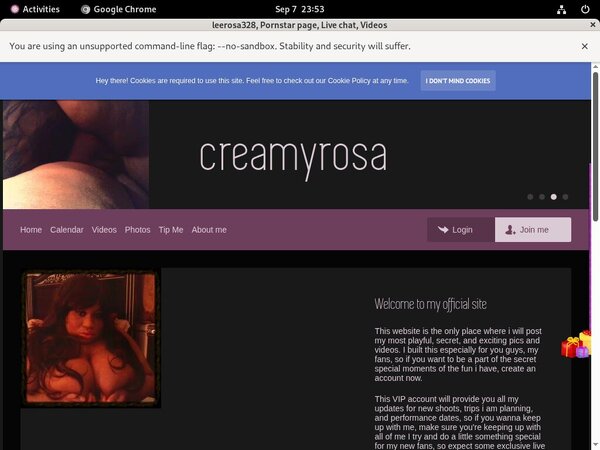 New Free Leerosa328 Account