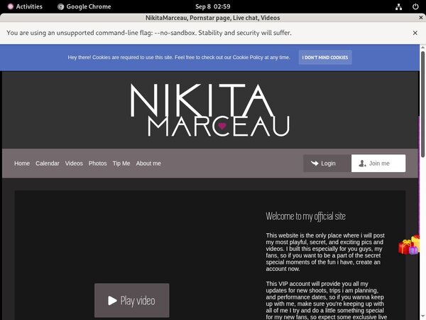 NikitaMarceau Sing Up