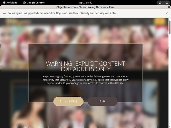 Oldje 3Some New Episode