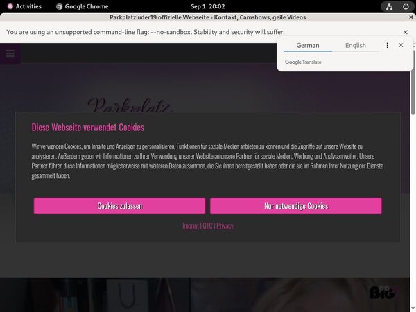 Parkplatzluder19.com Pass Word