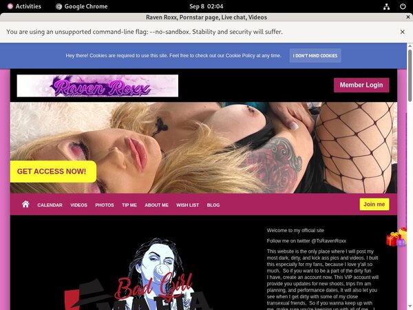 RavenRoxx Discount Payment