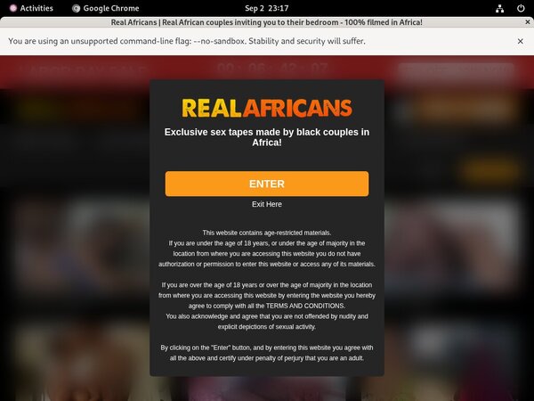 Real Africans Paypal Discount
