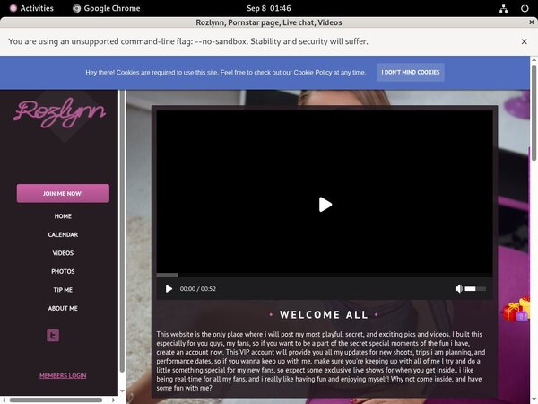 Rozlynn.modelcentro.com Free Member