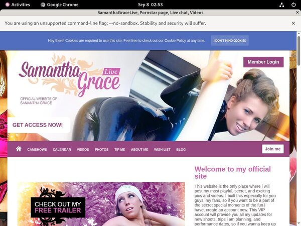 SamanthaGraceLive Gay Porn