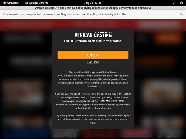 Sign Up For African Casting