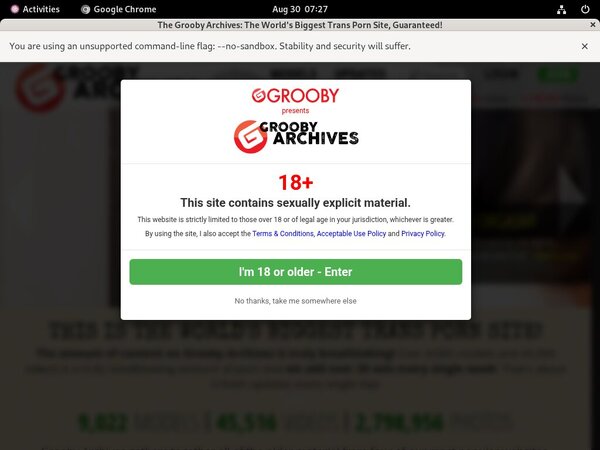 The Grooby Archives Premium Membership