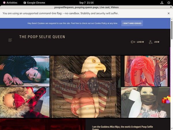ThePoopSelfieQueen Account Gratis