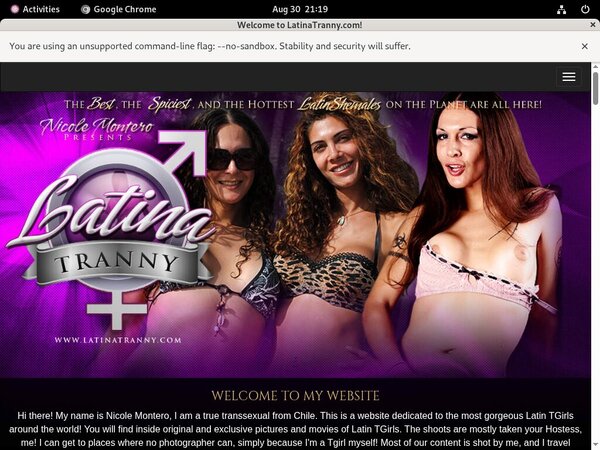 Tranny Latina Membership Discount