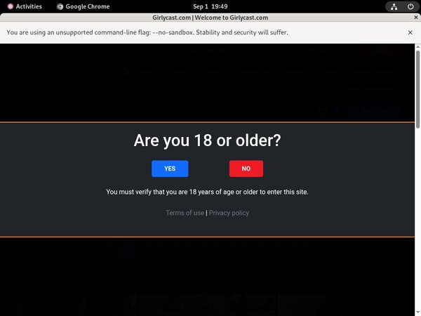 User Girlycastshop